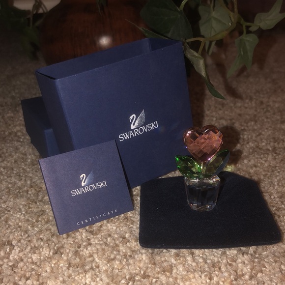 ๐ธNWT/NIB! SWAROVSKI RETIRED Pink Heart ๐ธ - Picture 4 of 7